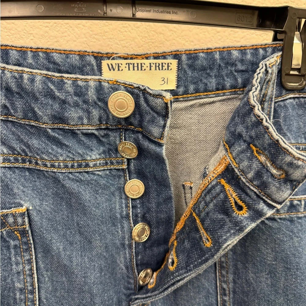 NWT Free People Palmer Cuffed Jeans - Picture 3 of 7